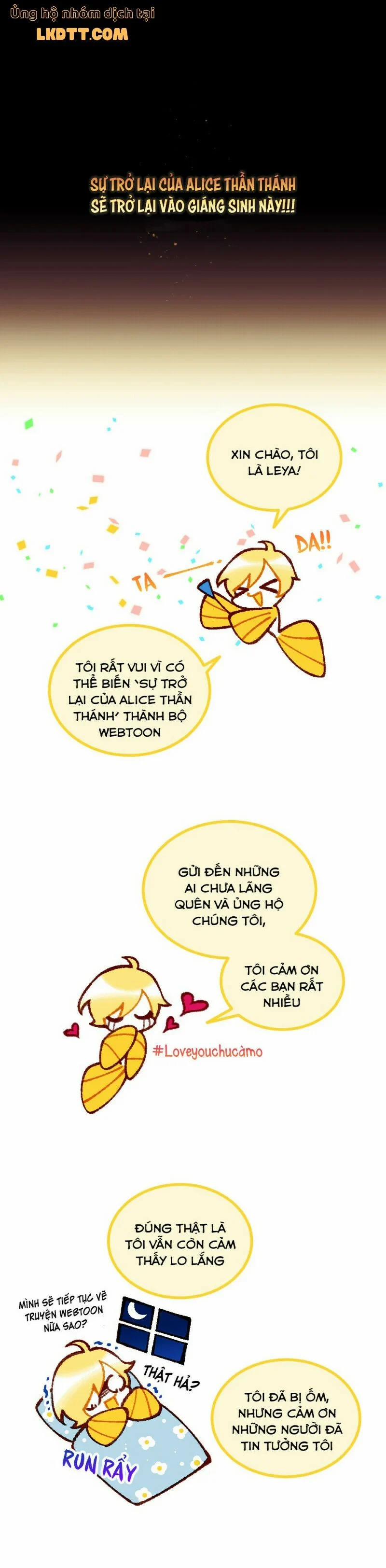 Sự Trở Lại Của Alice Thần Thánh 0 trang 2