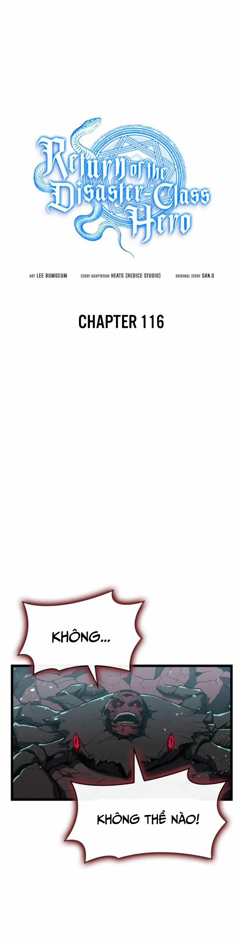 Sự Trở Lại Của Anh Hùng Cấp Thảm Họa 116 trang 19