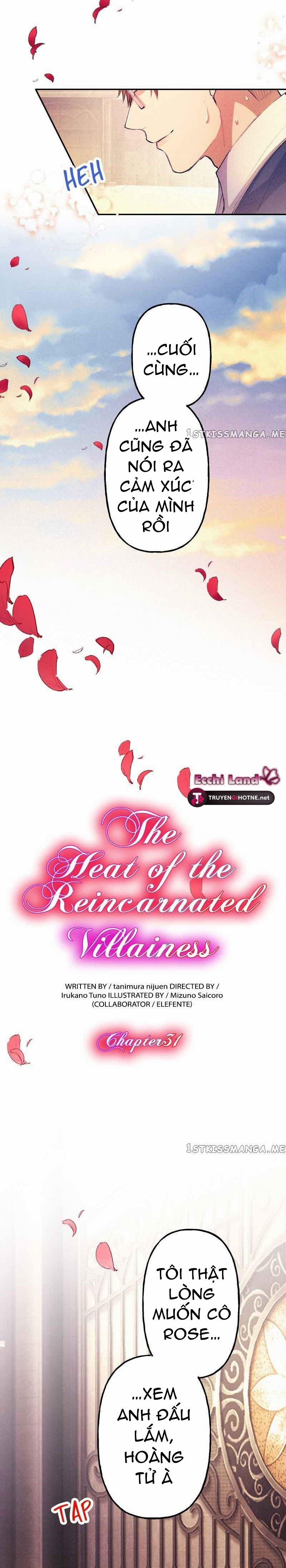 Sức Nóng Của Nữ Phản Diện Được Tái Sinh 31.1 trang 2