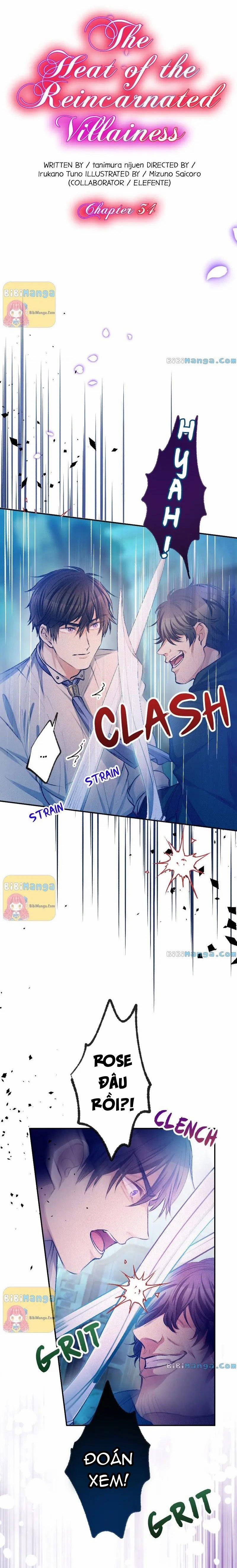 Sức Nóng Của Nữ Phản Diện Được Tái Sinh 34.1 trang 2