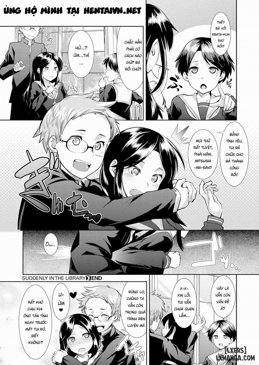 Suddenly in the library Oneshot trang 21