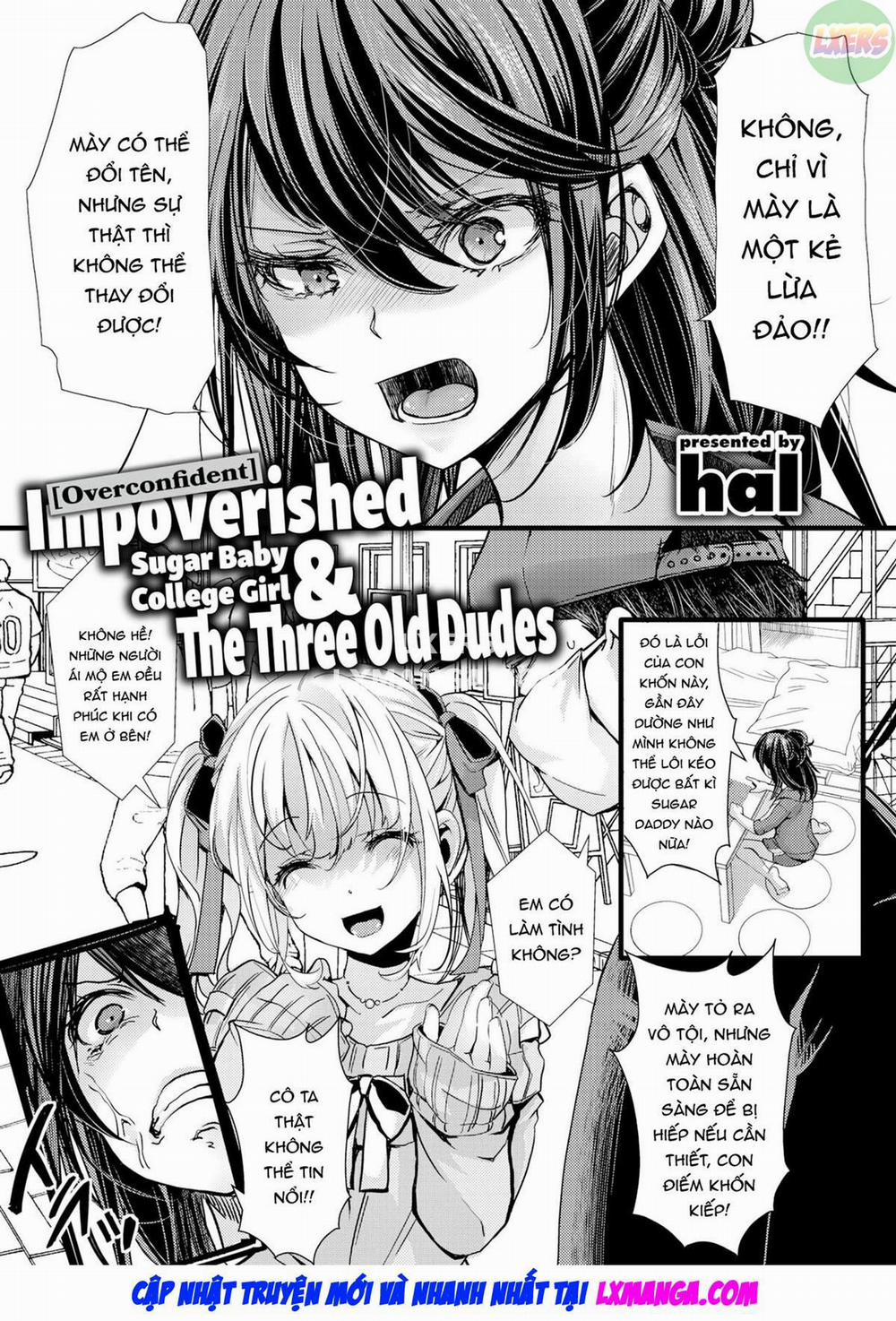 Sugar Baby nghèo khó và ba ông già Oneshot trang 1