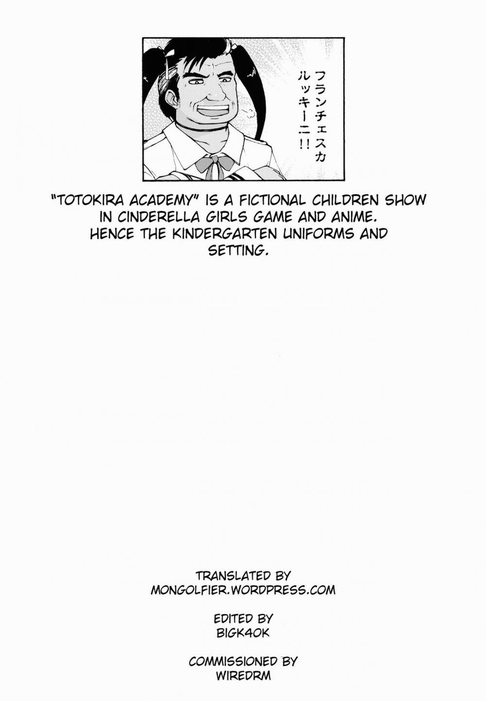 Sukoshi Otona no Totokira Gakuen (The Idolmaster) Oneshot trang 24