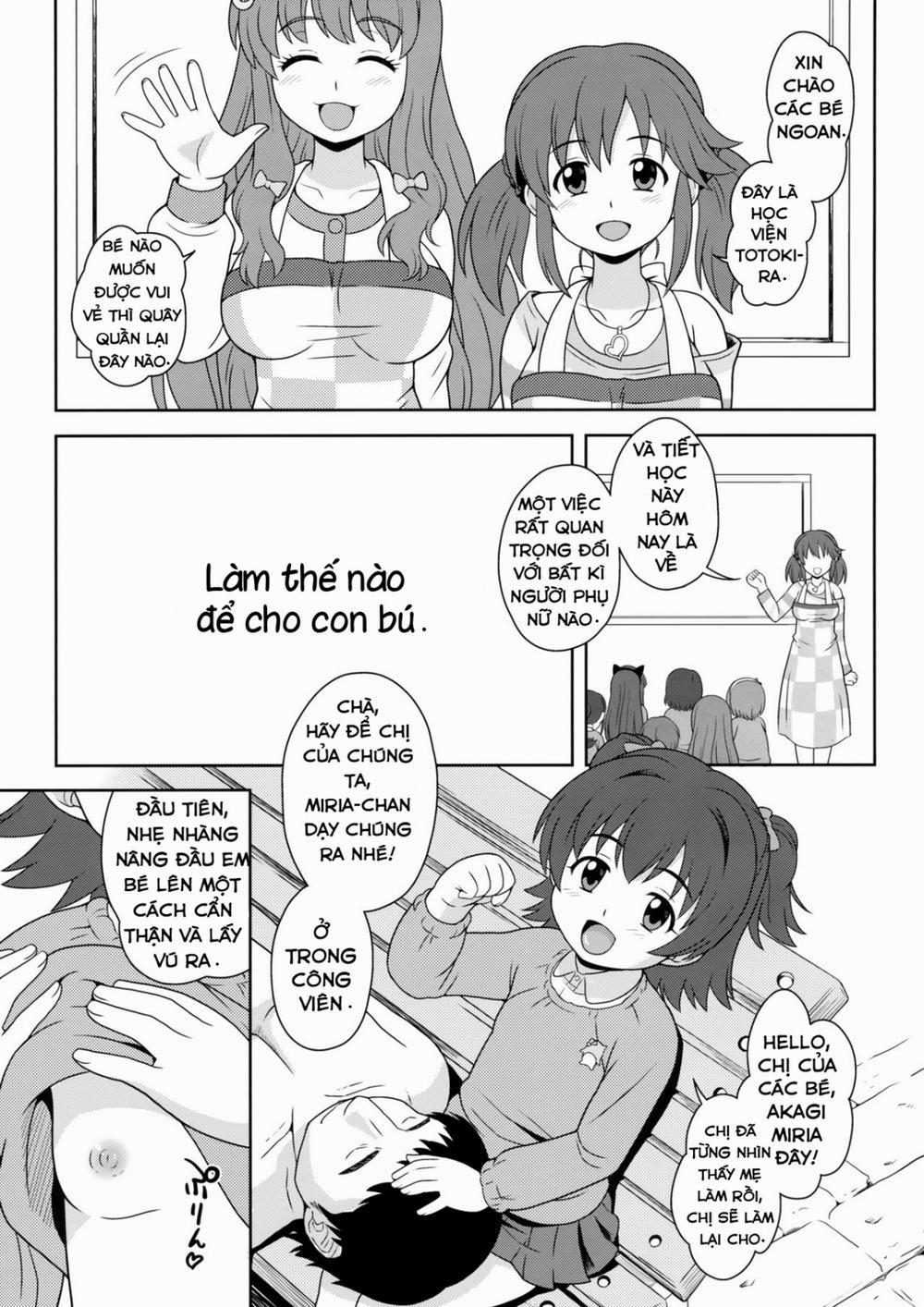 Sukoshi Otona no Totokira Gakuen (The Idolmaster) Oneshot trang 3