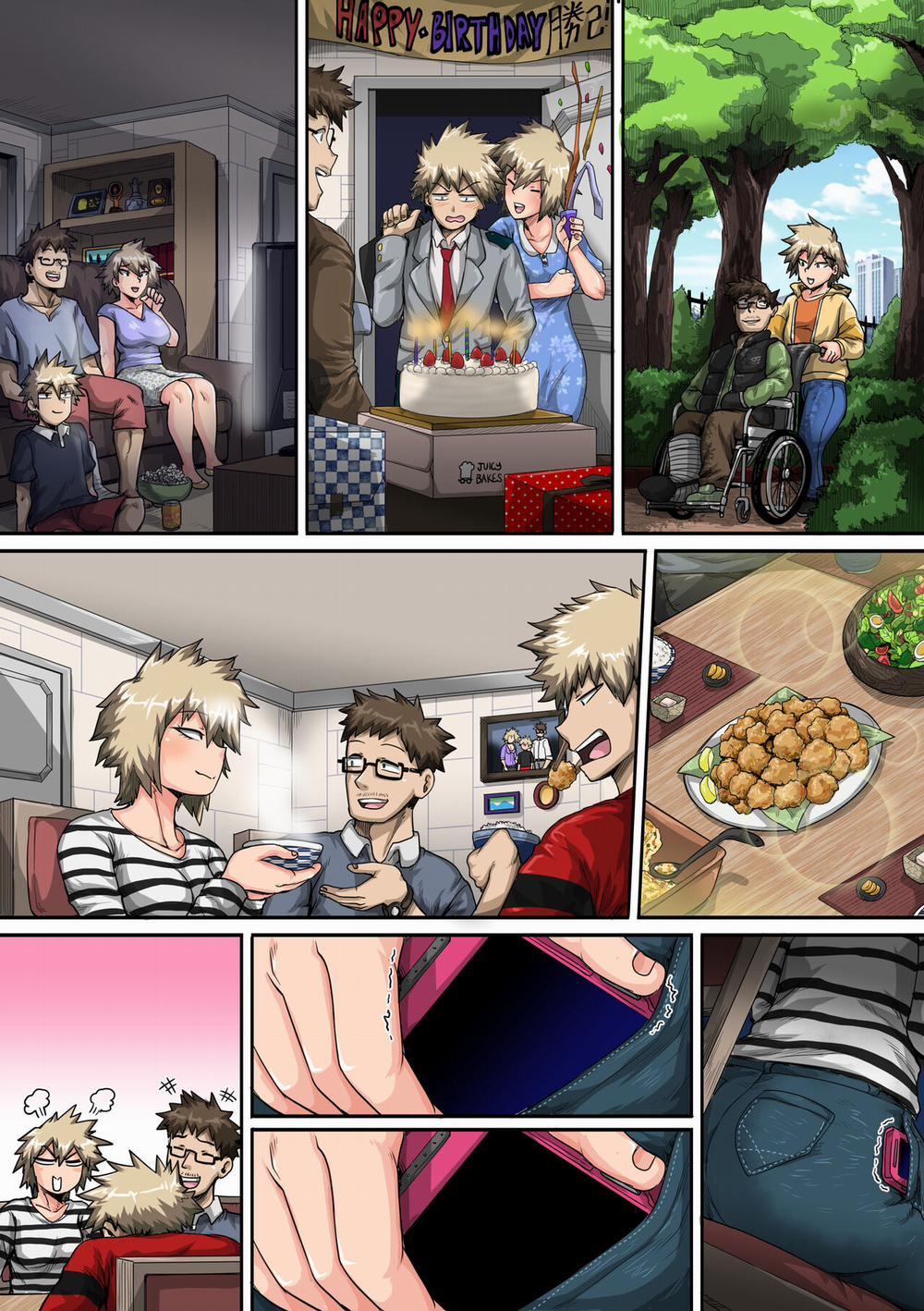 Summer Vacation With Bakugo's Mom Part Two Oneshot trang 13