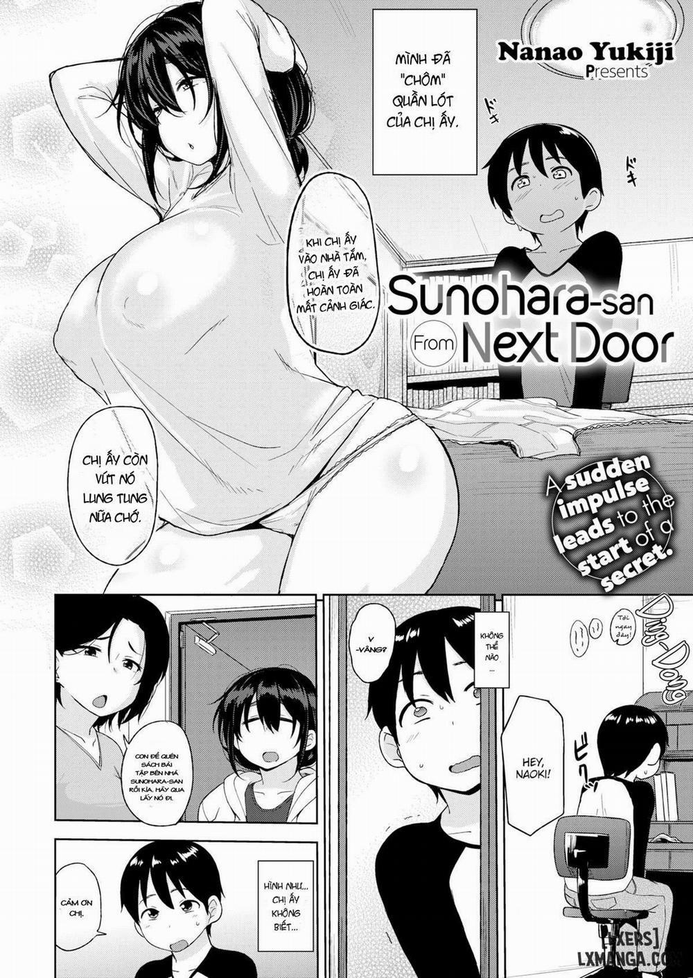 Sunohara-san From Next Door Oneshot trang 1
