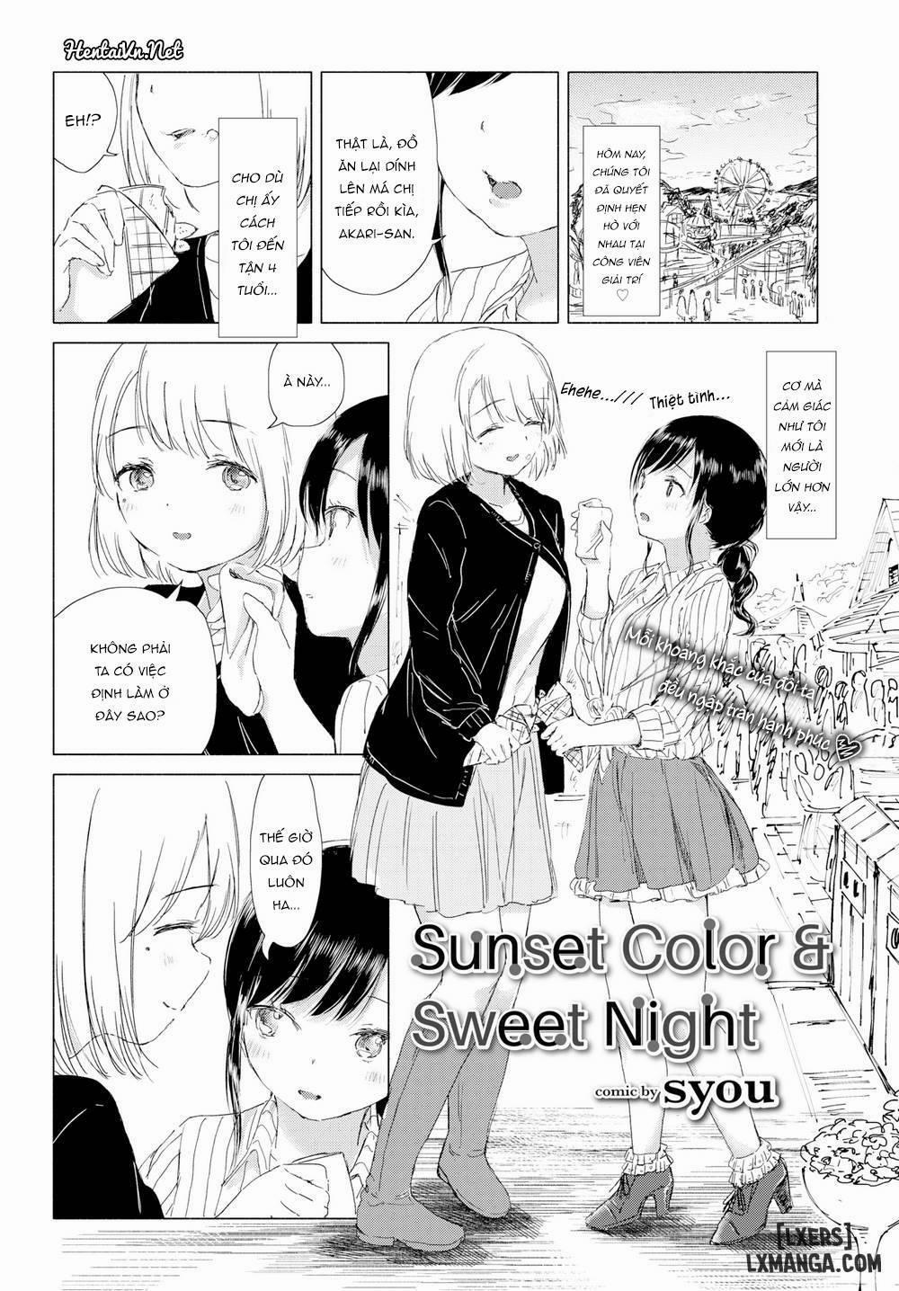 Sunset Color & Sweet Night Oneshot trang 0