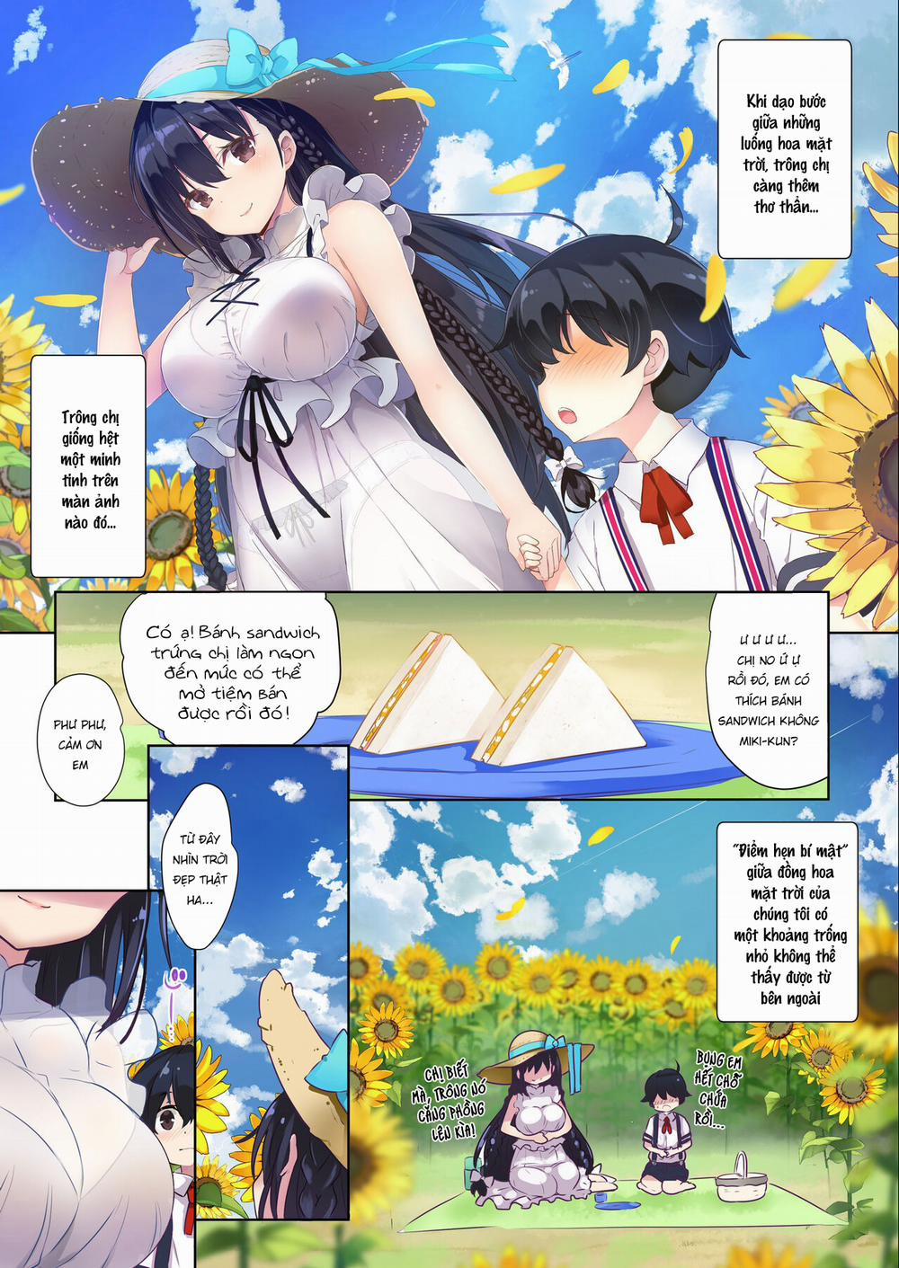 Sướng giữa đồng hoa! Full màu trang 13