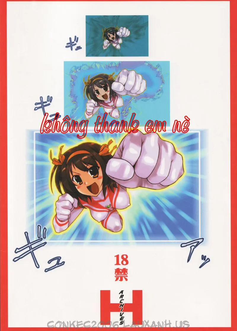 Suzumiya Haruhi No Rinkan (The Melancholy Of Haruhi Suzumiya) OneShot trang 27