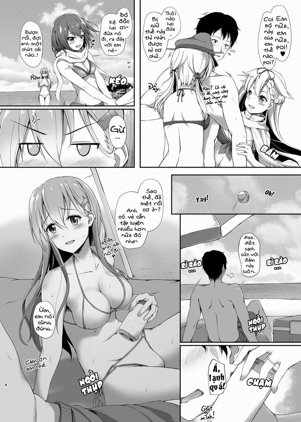 Suzuya to Natsu LOVE VACATION (Kancolle) Oneshot [Uncen] trang 7