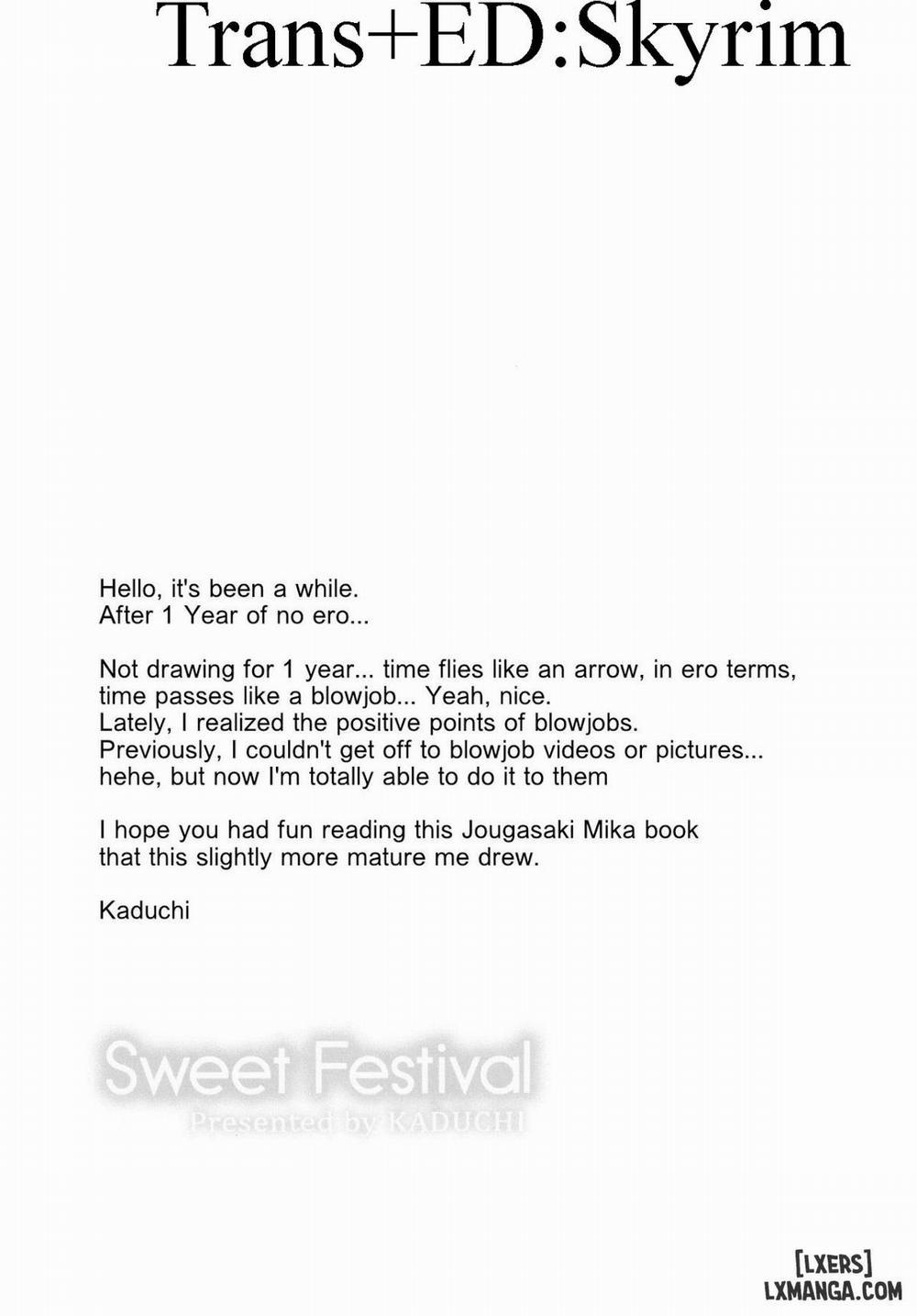 Sweet Festival Oneshot trang 2