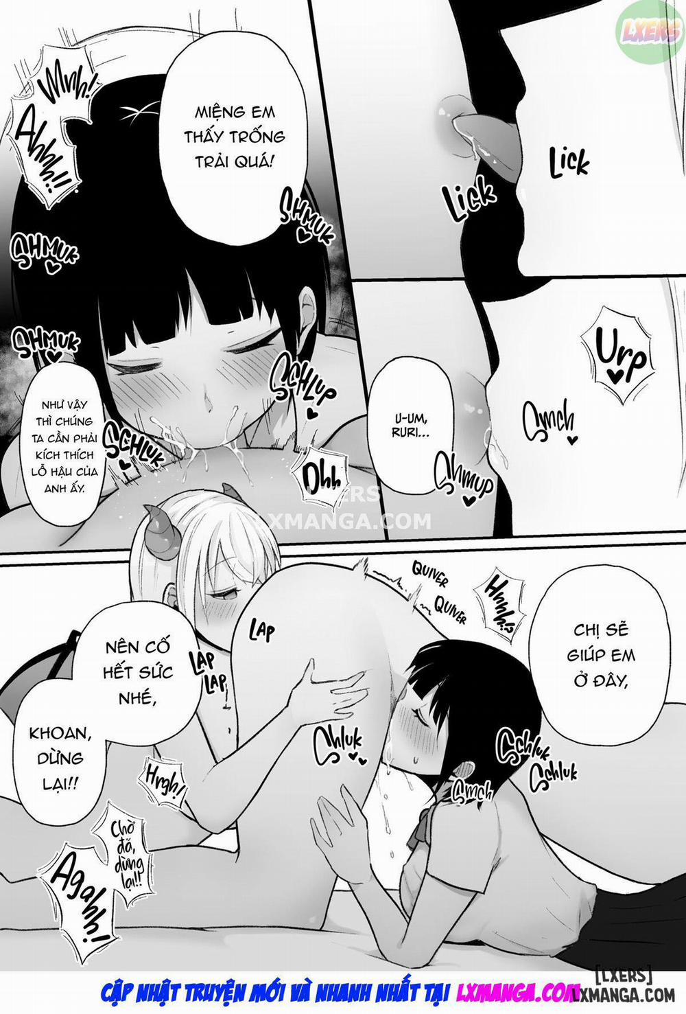 Sweet Sucking Succubus Sisters Oneshot trang 30