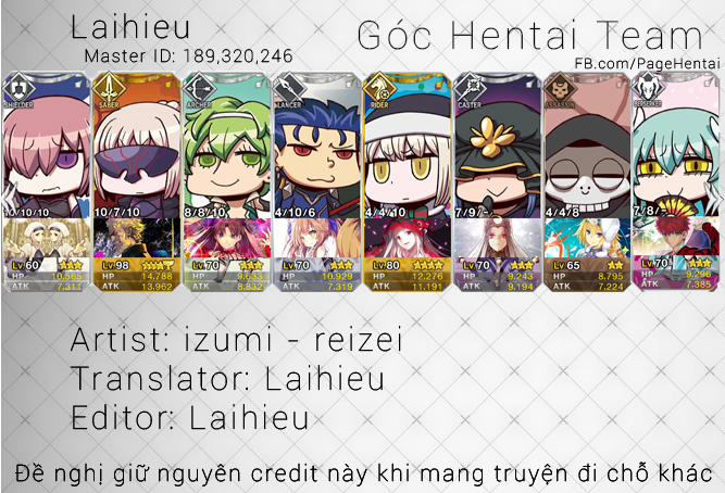 T-30 Do (Fate/Grand Order) Oneshot trang 0