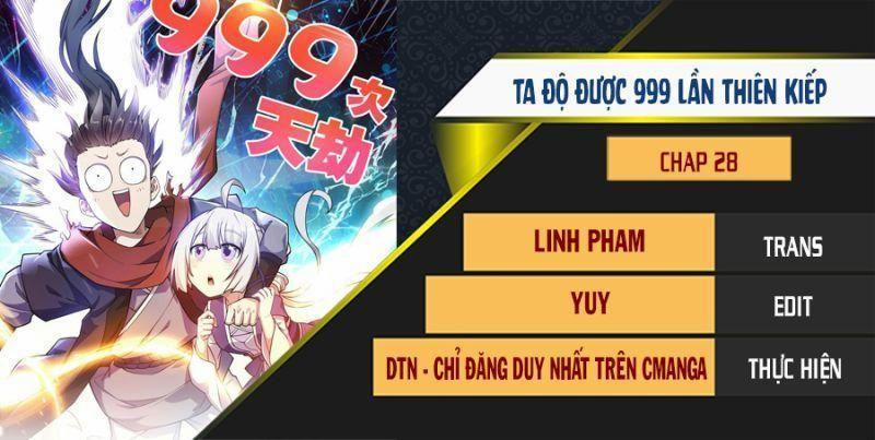Ta Độ 999 Lần Thiên Kiếp 28 trang 0