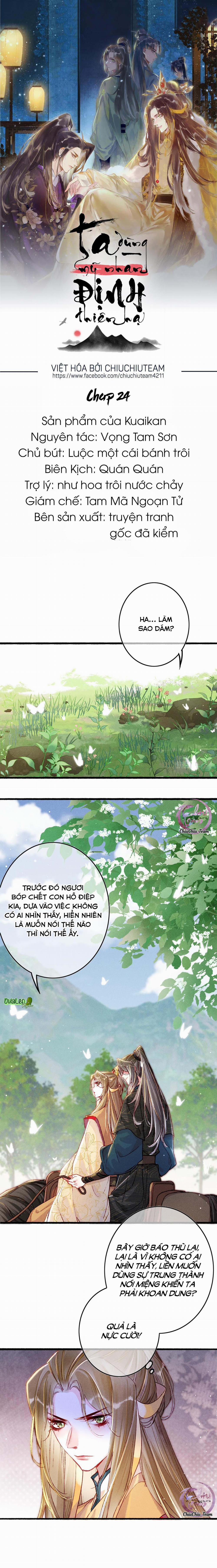 Ta Dùng Mỹ Nhan Định Thiên Hạ (Drop) 24 trang 0