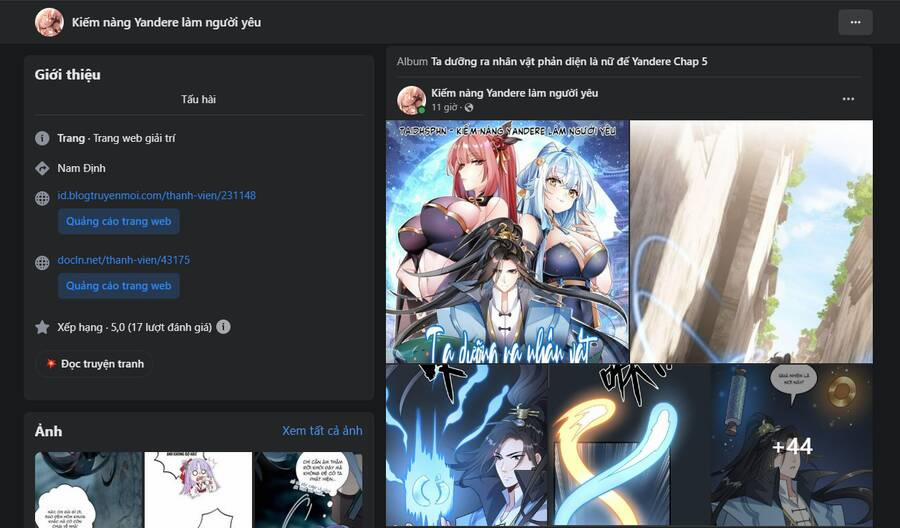 Ta Dưỡng Ra Nhân Vật Phản Diện Là Nữ Đế Yandere 5 trang 3