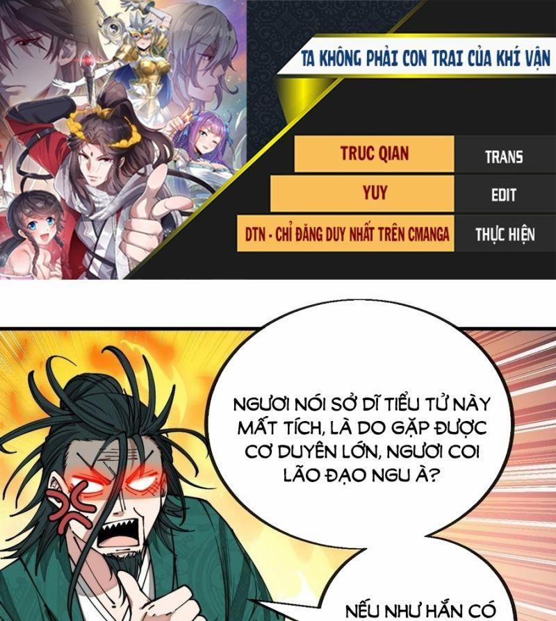 Ta Không Phải Con Cưng Của Khí Vận 108 trang 0