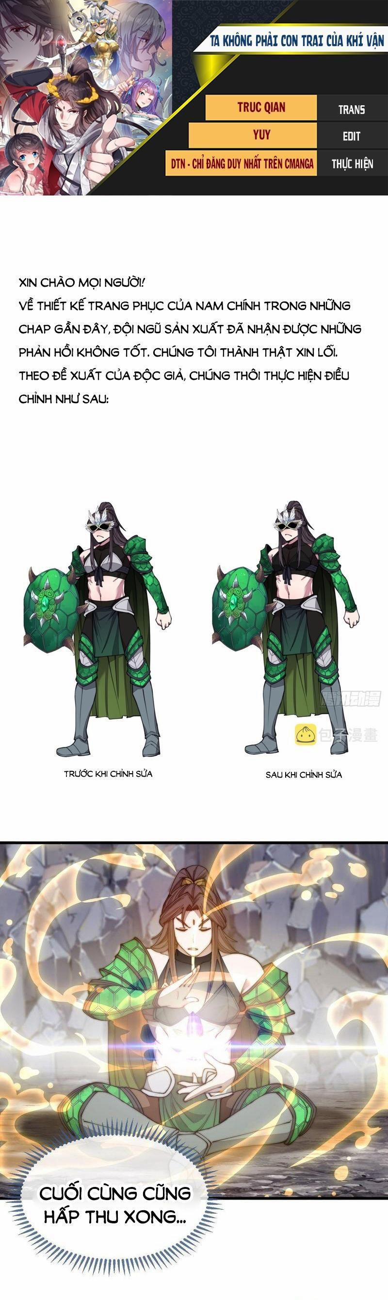 Ta Không Phải Con Cưng Của Khí Vận 109 trang 0