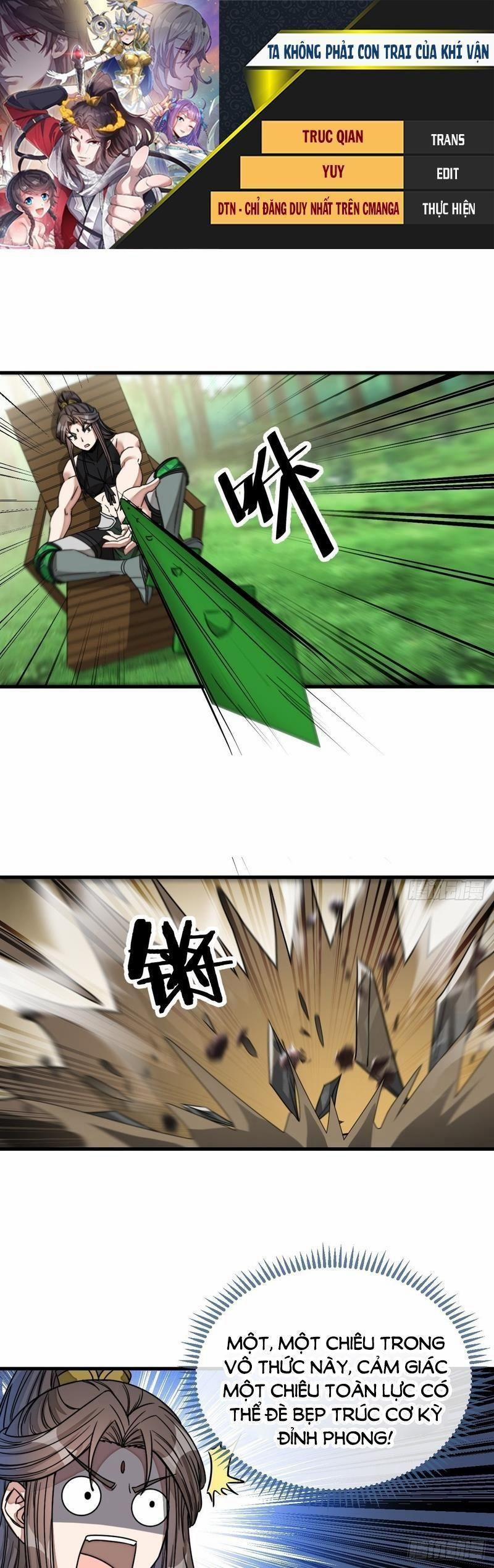 Ta Không Phải Con Cưng Của Khí Vận 111 trang 0