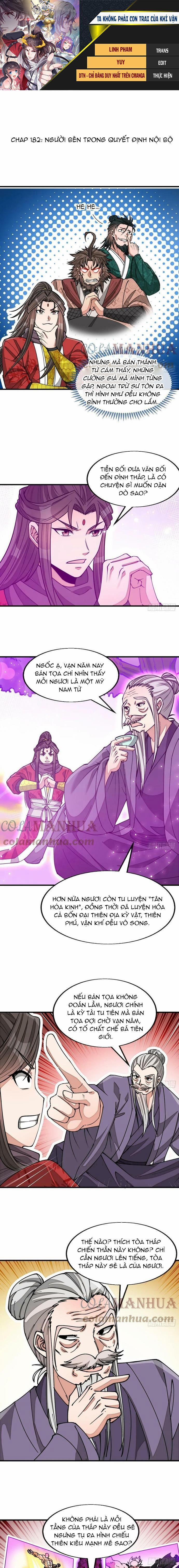 Ta Không Phải Con Cưng Của Khí Vận 182 trang 0