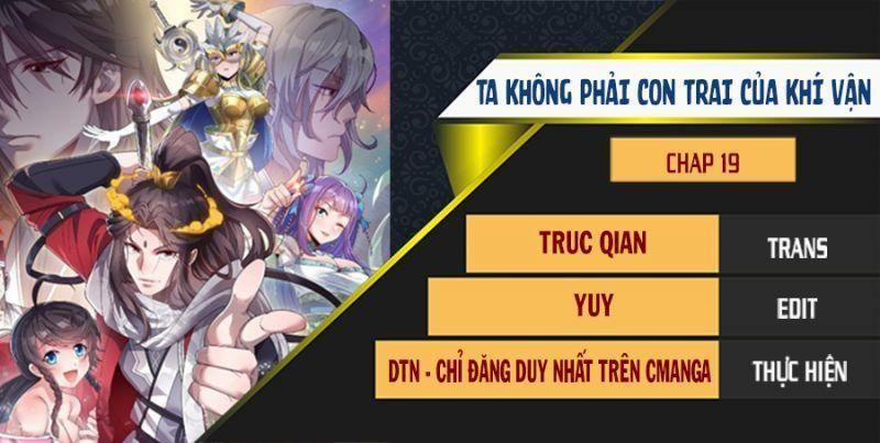 Ta Không Phải Con Cưng Của Khí Vận 19 trang 0