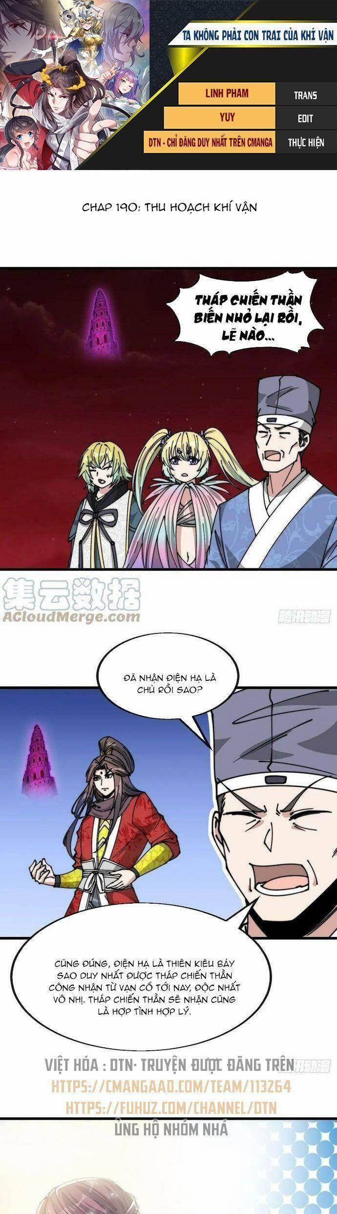 Ta Không Phải Con Cưng Của Khí Vận 190 trang 0