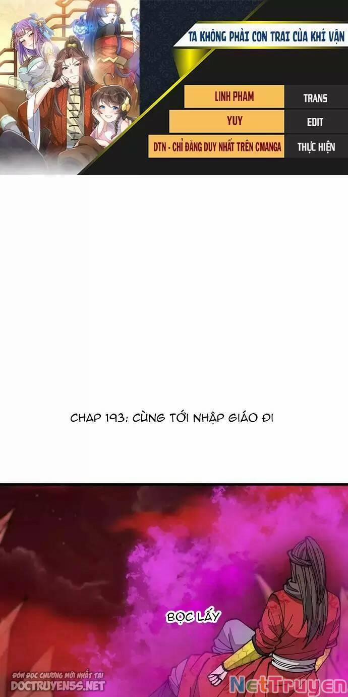 Ta Không Phải Con Cưng Của Khí Vận 193 trang 0