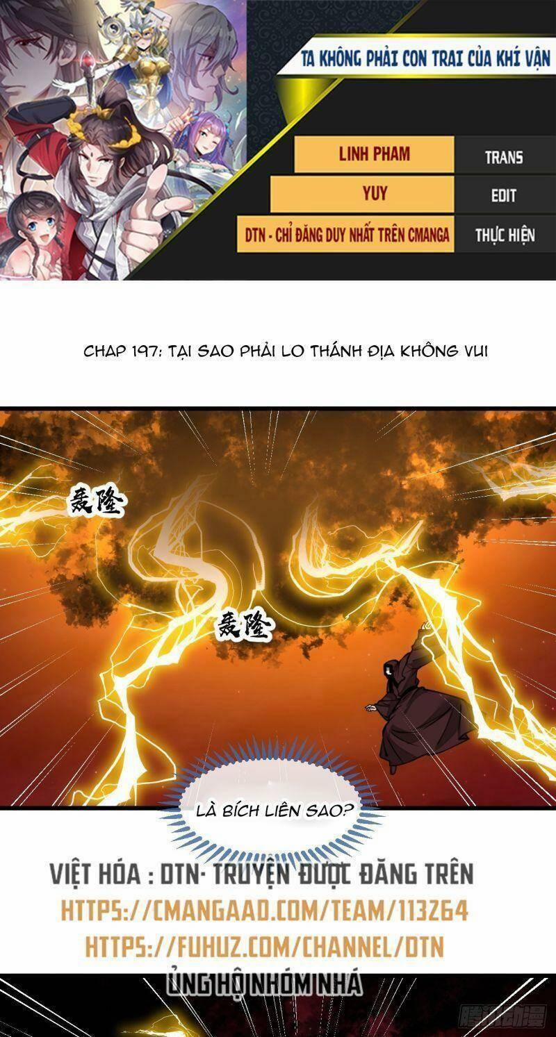 Ta Không Phải Con Cưng Của Khí Vận 197 trang 0