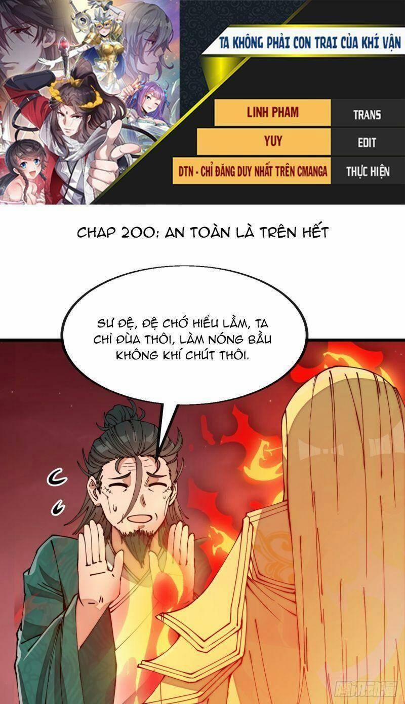 Ta Không Phải Con Cưng Của Khí Vận 200 trang 0