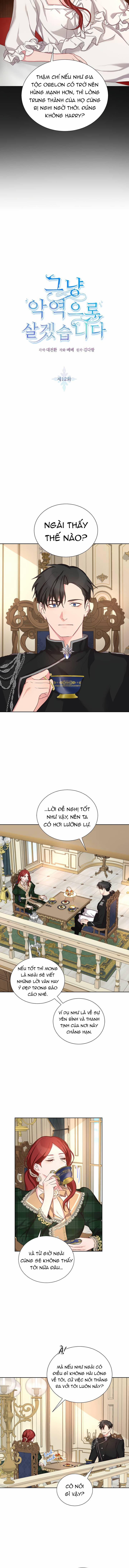 Ta Sẽ Sống Như Kẻ Phản Diện 12 trang 2