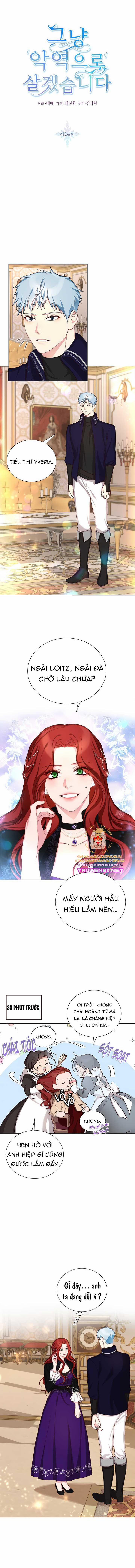 Ta Sẽ Sống Như Kẻ Phản Diện 14 trang 1