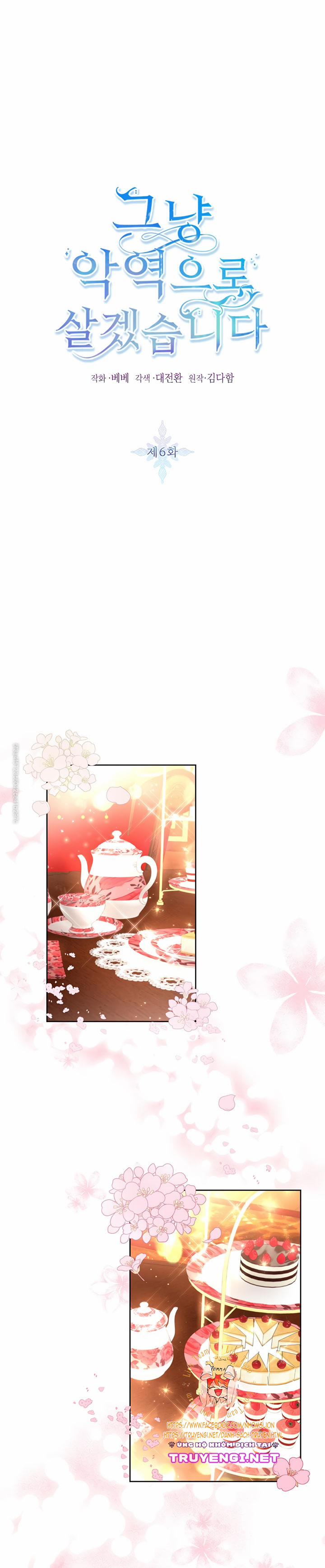 Ta Sẽ Sống Như Kẻ Phản Diện 6 trang 1