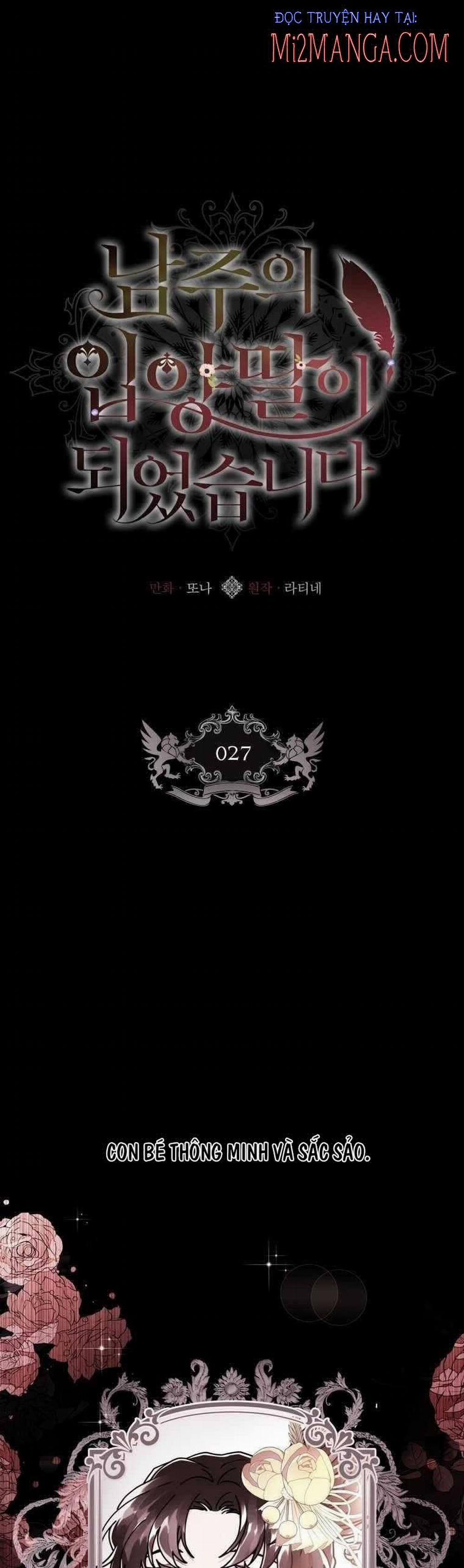 Ta Trở Thành Con Gái Nuôi Của Nam Chính 27 trang 1