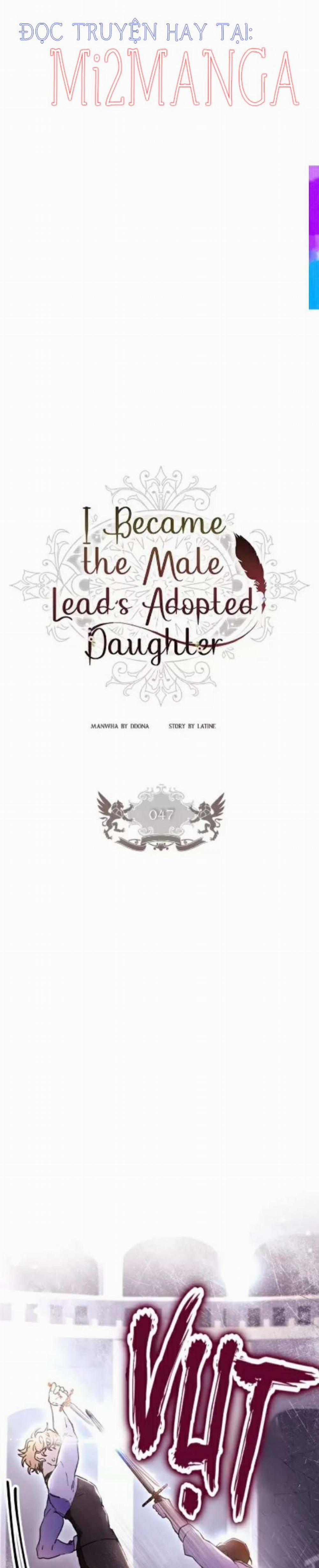 Ta Trở Thành Con Gái Nuôi Của Nam Chính 47 trang 0