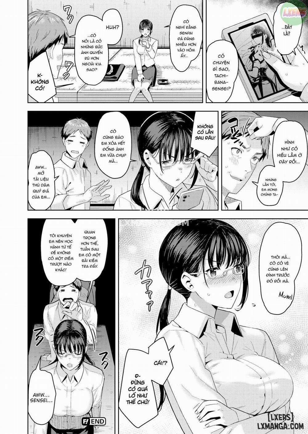 Tachibana-sensei's Secret Oneshot trang 21