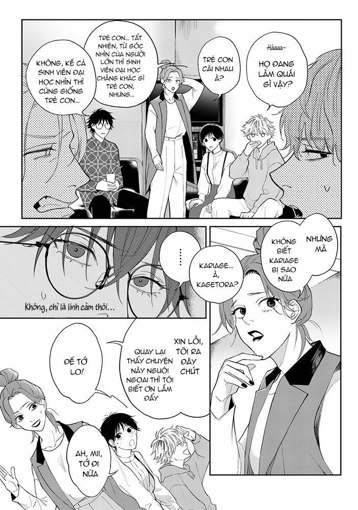 Tại sao cậu lại không để ý đến tình địch của mình!? 4 trang 17