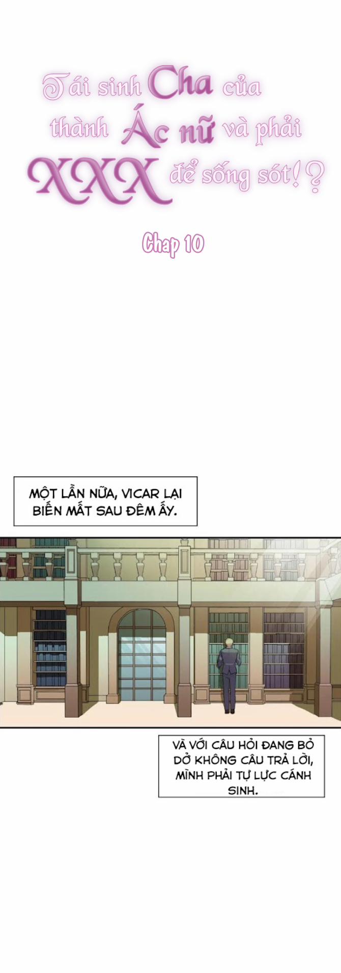 Tái Sinh Thành Cha Của Ác Nữ Và Phải Xxx Để Sống Sót!? 10 trang 1