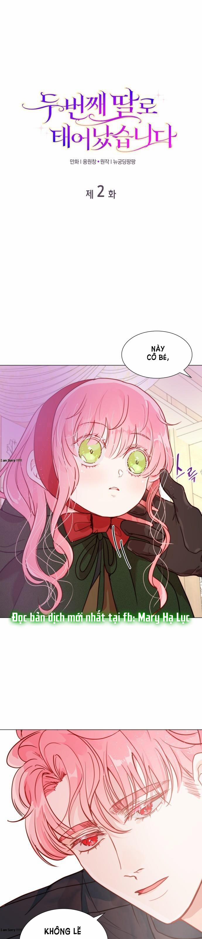 Tái Sinh Thành Con Gái Thứ Hai 2 trang 0