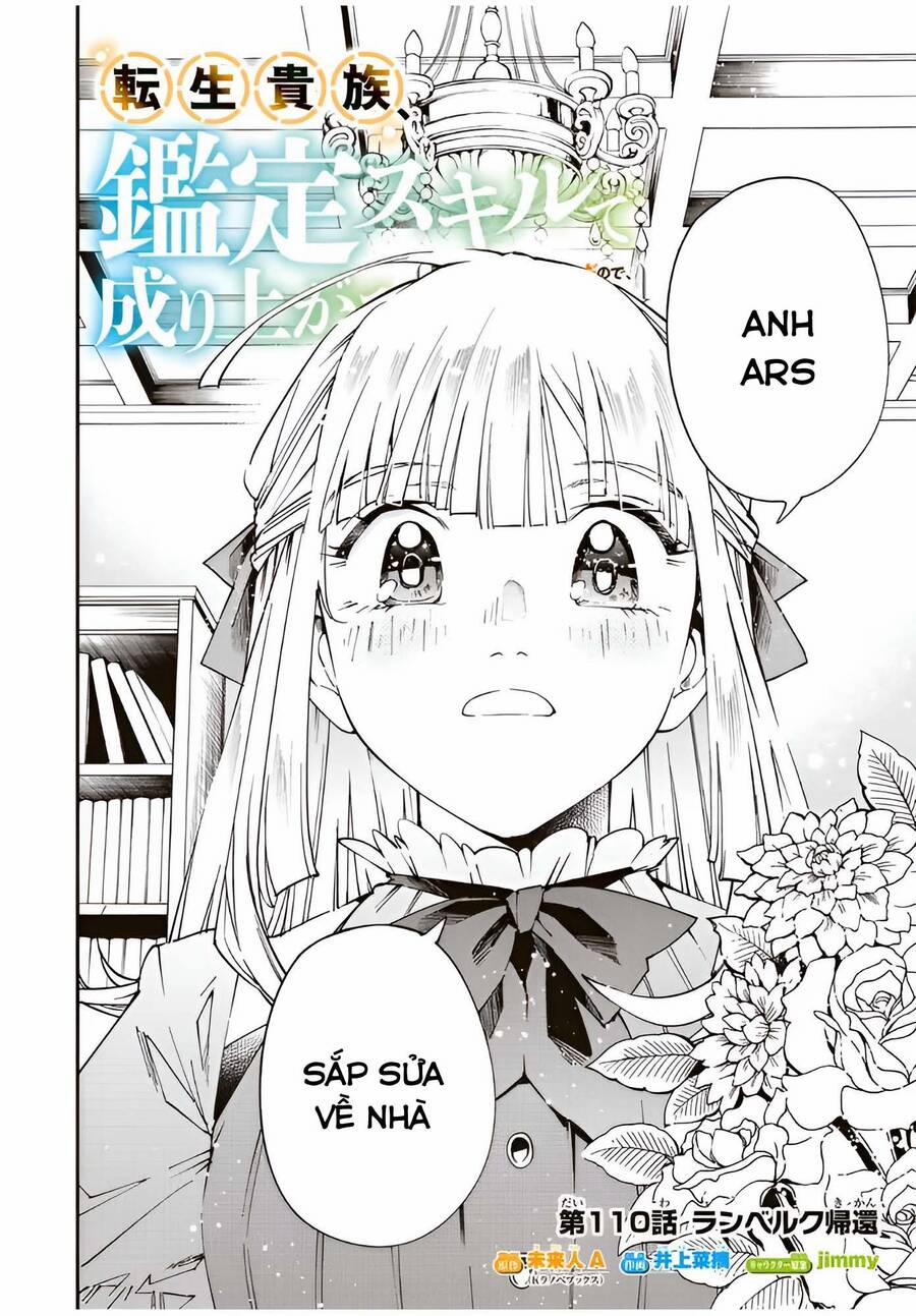 Tái Sinh Thành Quý Tộc Với Kĩ Năng 'appraisal' 110 trang 1