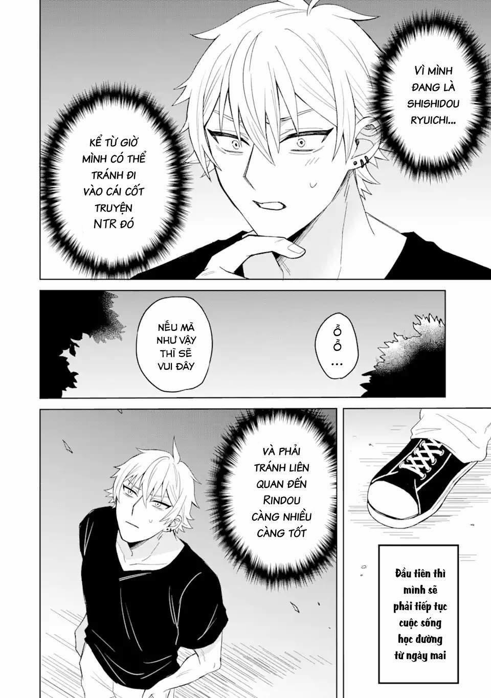 Tái Sinh Thành Tên Cặn Bã Trong Bộ Manga Cắm Sừng Mình Từng Đọc. Thế Nhưng Giờ Đây, Cô Nàng Nữ Chính Của Bộ Manga Ấy Lại Chủ Động Tiếp Cận Tôi 1 trang 33