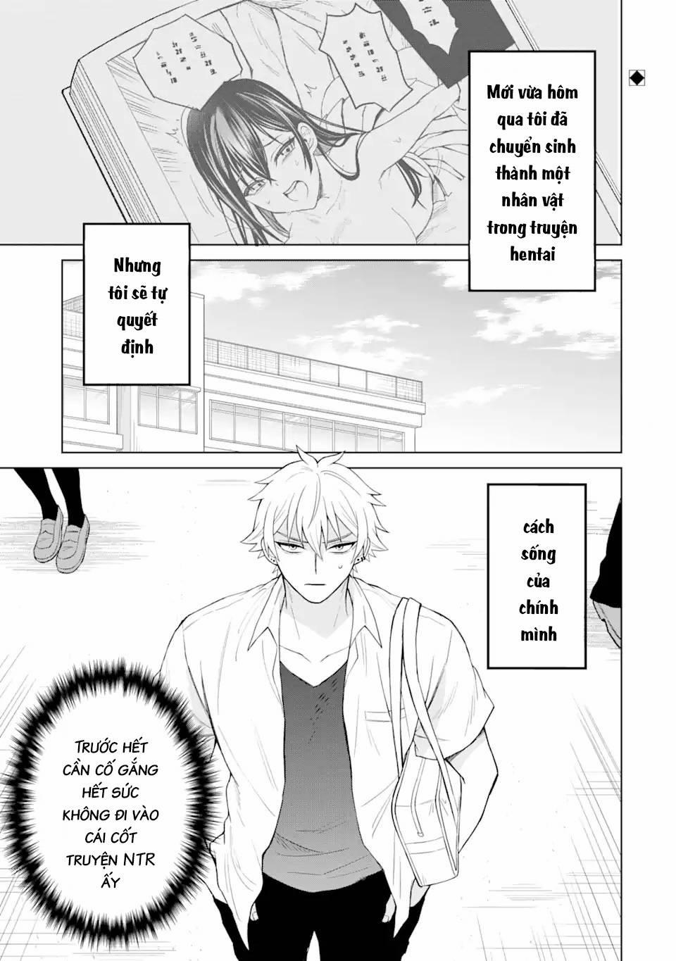 Tái Sinh Thành Tên Cặn Bã Trong Bộ Manga Cắm Sừng Mình Từng Đọc. Thế Nhưng Giờ Đây, Cô Nàng Nữ Chính Của Bộ Manga Ấy Lại Chủ Động Tiếp Cận Tôi 2 trang 1