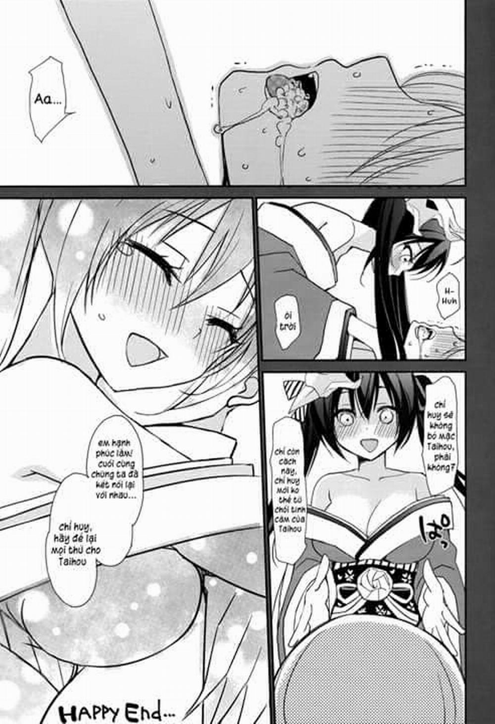 Taihou to shiki-kan-sama wa aishiatte iru Oneshot trang 18