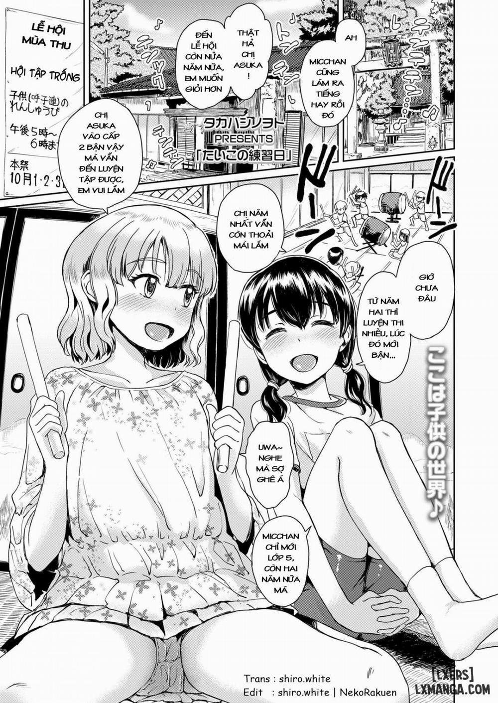 Taiko no Renshuubi Oneshot trang 0