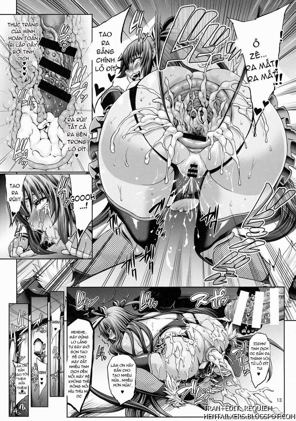 Taimanin Buta Ochi Oyako (Taimanin Yukikaze) Oneshot trang 14