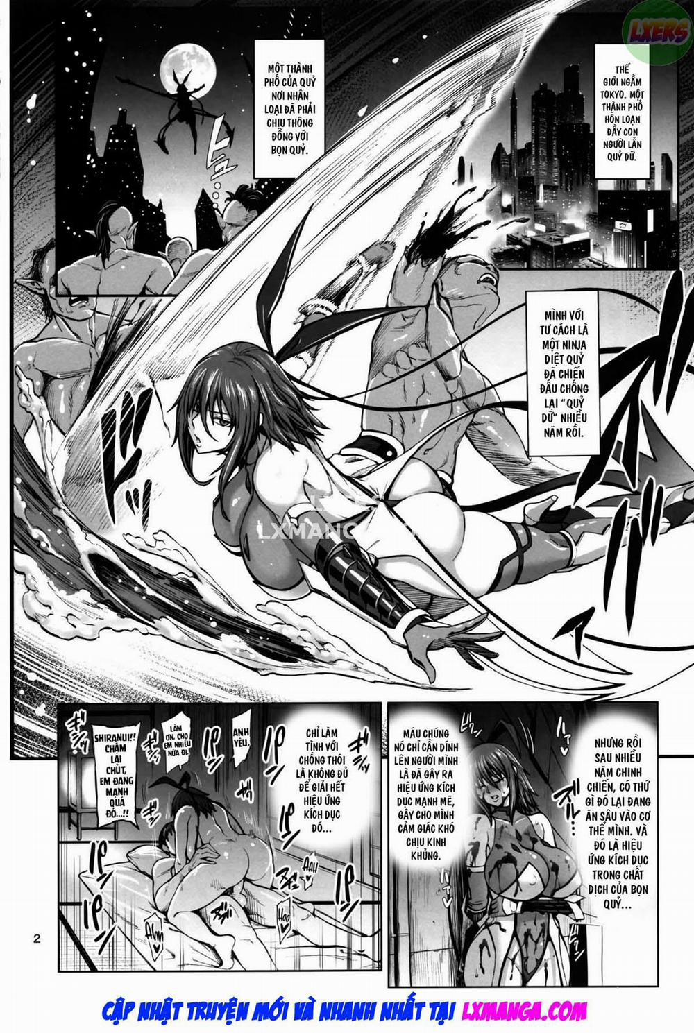 Taimanin Shiranui Musume no Osananajimi ni Te o Dasu Itazura Oba-san Hen Oneshot trang 6