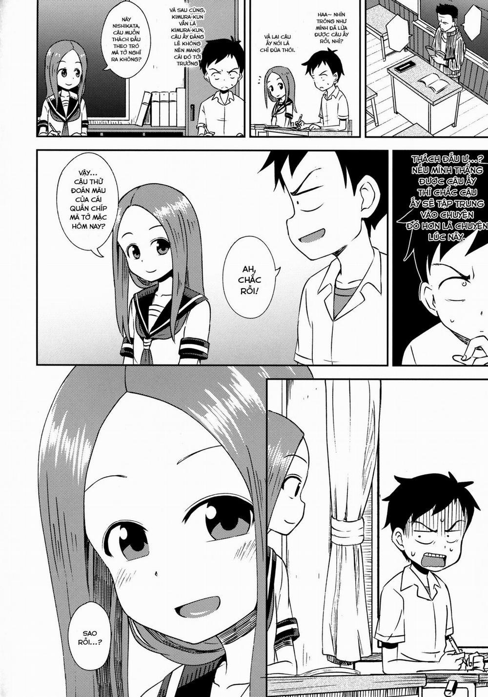 Takagi-san escalate (Karakai Jouzu no Takagi-san) Oneshot trang 4
