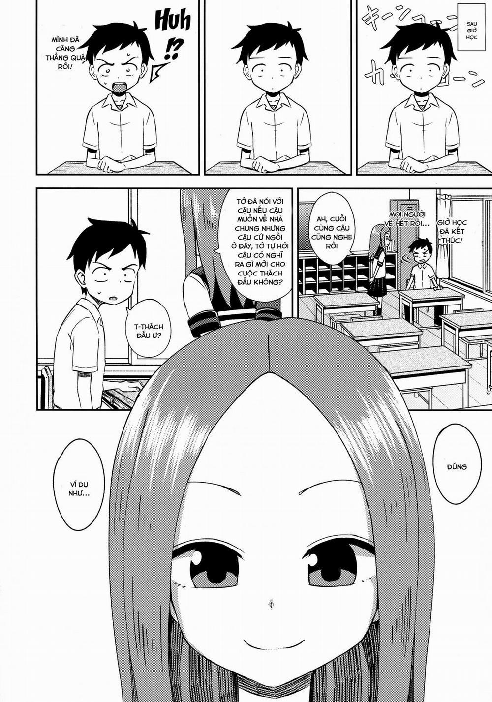 Takagi-san escalate (Karakai Jouzu no Takagi-san) Oneshot trang 6