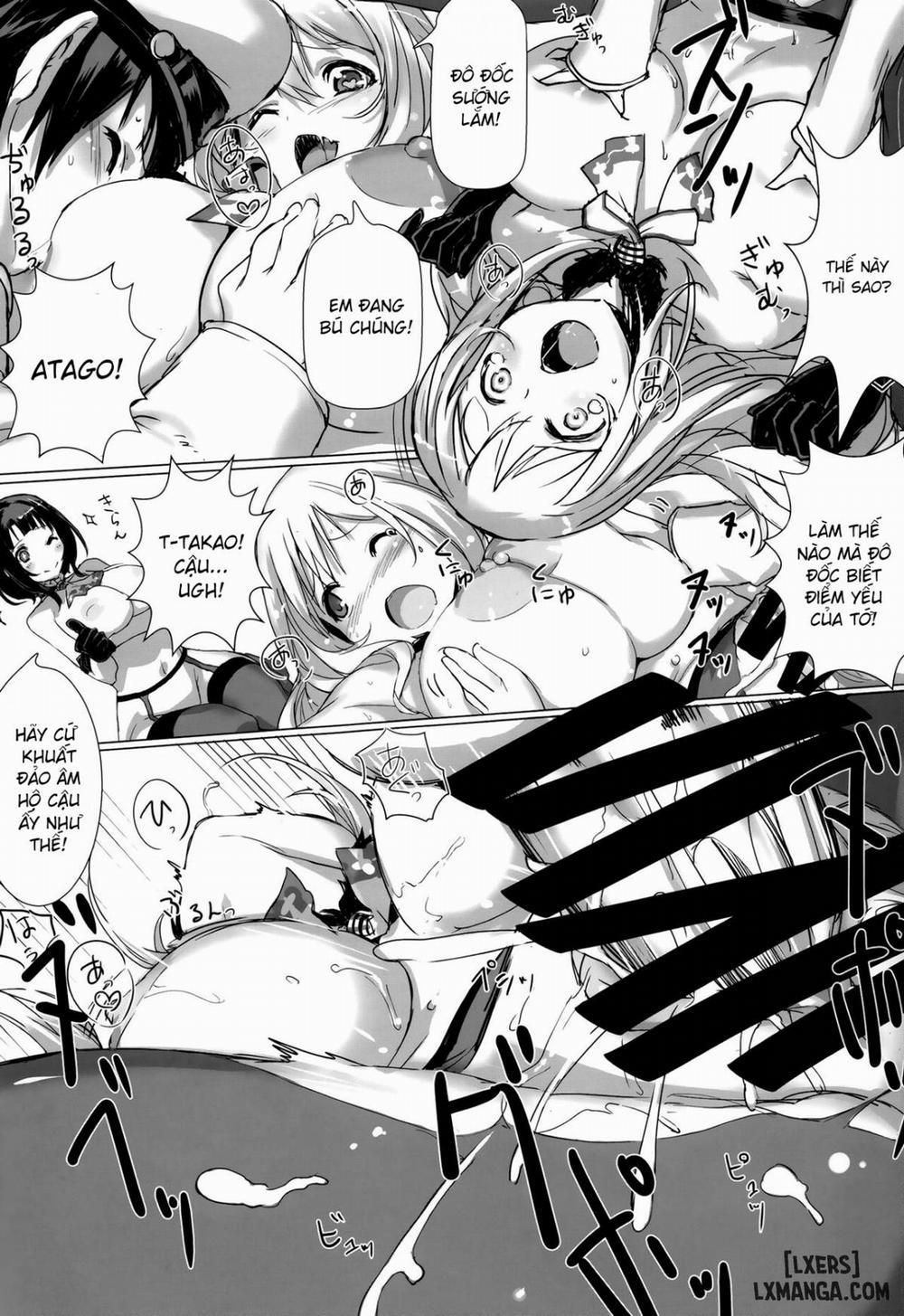 Takao to Atago to Teitoku de H Suru Hon Oneshot trang 14