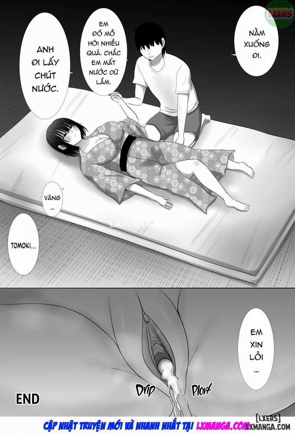 Taken at the Hot Spring - My Busty Honey and Her Pal's Hung Boyfriend 2 END trang 48