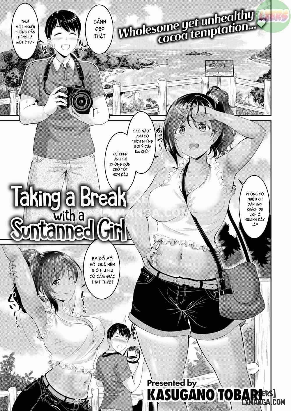 Taking a Break With a Suntanned Girl Oneshot trang 0